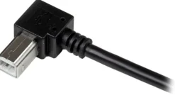 StarTech.com 2m USB 2.0 A to Right Angle B Cable Cord - 2 m USB