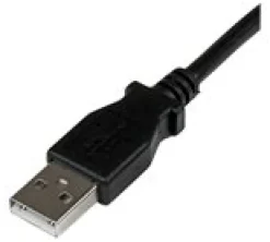 StarTech.com 2m USB 2.0 A to Right Angle B Cable Cord - 2 m USB
