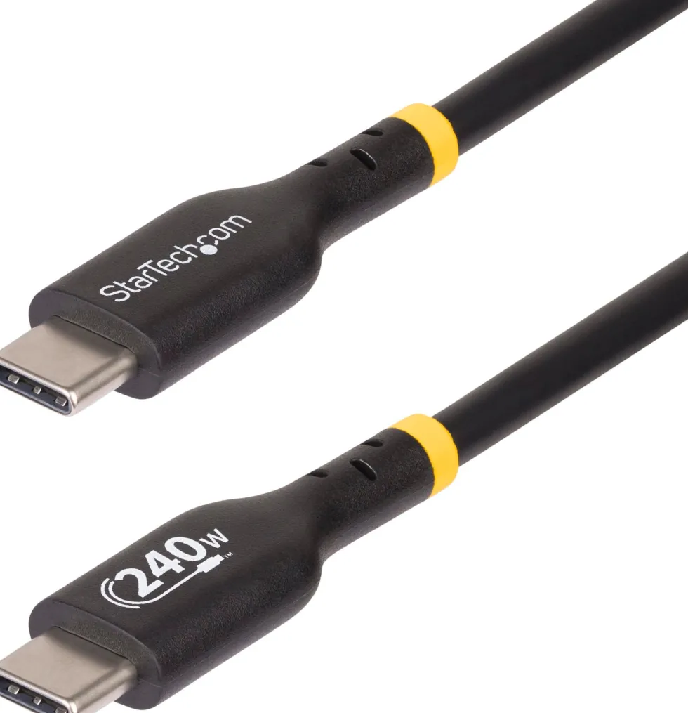 StarTech.com 2m USB C Charging Cable, USB-IF Certified USB-C