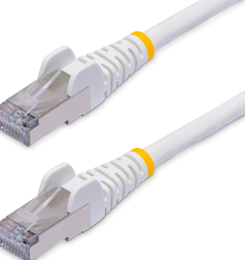 StarTech.com 10m White CAT8 Ethernet Cable, Snagless, S/FTP,