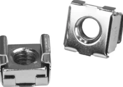 StarTech.com 100-pack M6-monteringsskruvar och korgmuttrar för