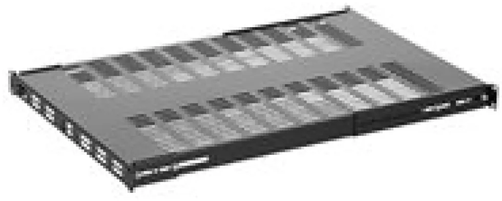 StarTech.com Server Rack Shelf - 1U - Adjustable Mount Depth