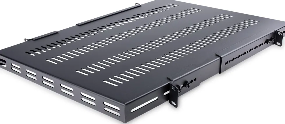 StarTech.com Server Rack Shelf - 1U - Adjustable Mount Depth