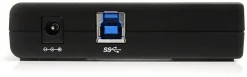 StarTech.com Svart SuperSpeed USB 3.0-hubb med 4 portar - Hubb