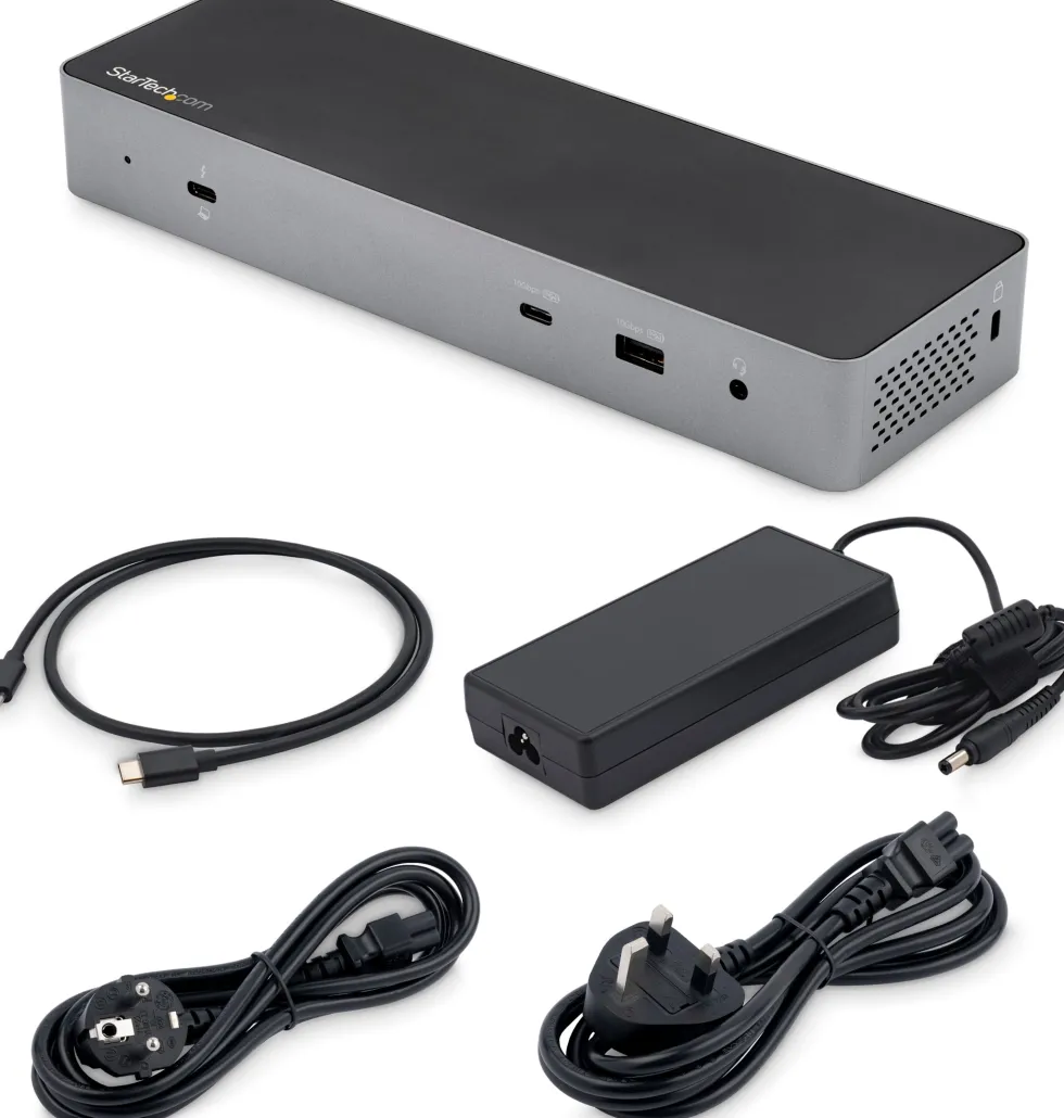 StarTech.com Thunderbolt 3-dockningsstation med USB-C