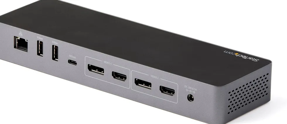 StarTech.com Thunderbolt 3-dockningsstation med USB-C