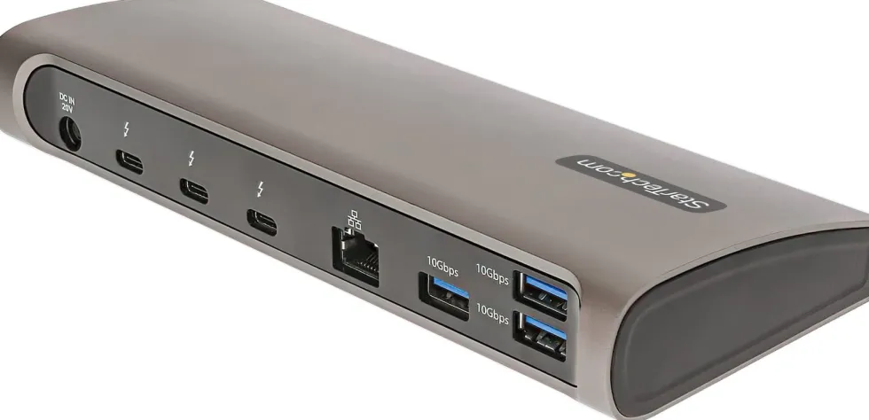 StarTech.com Thunderbolt 4 Dock, 96W Power Delivery, Single