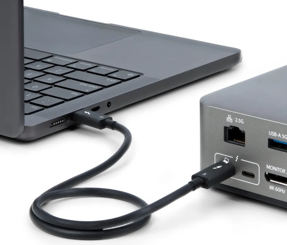 StarTech.com - Thunderbolt-kabel - Thunderbolt 5 (hane) till