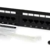 StarTech.com 1U hyllmonterbar Cat 6 110 patchpanel med 24 portar