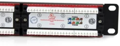 StarTech.com 1U hyllmonterbar Cat 6 110 patchpanel med 24 portar