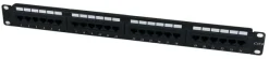 StarTech.com 1U hyllmonterbar Cat 6 110 patchpanel med 24 portar