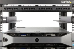 StarTech.com 1U 19 inch Server Rack Rails, 24-36 inch Adjustable