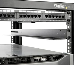 StarTech.com 1U 19 inch Server Rack Rails, 24-36 inch Adjustable