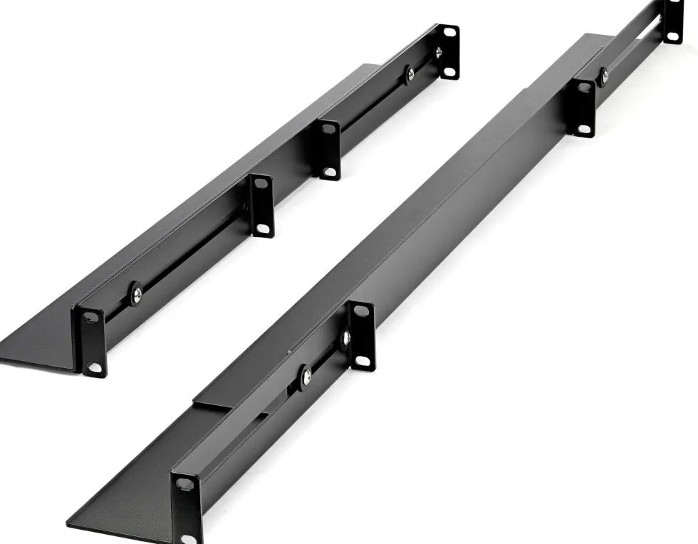 StarTech.com 1U 19 inch Server Rack Rails, 24-36 inch Adjustable