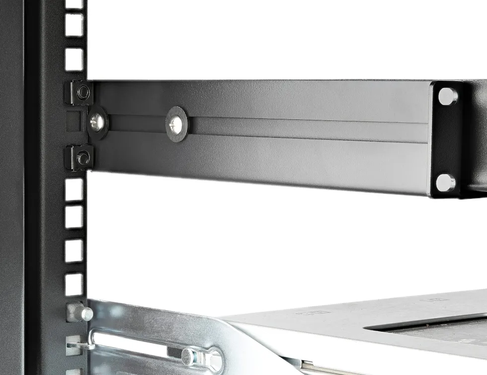 StarTech.com 1U 19 inch Server Rack Rails, 24-36 inch Adjustable