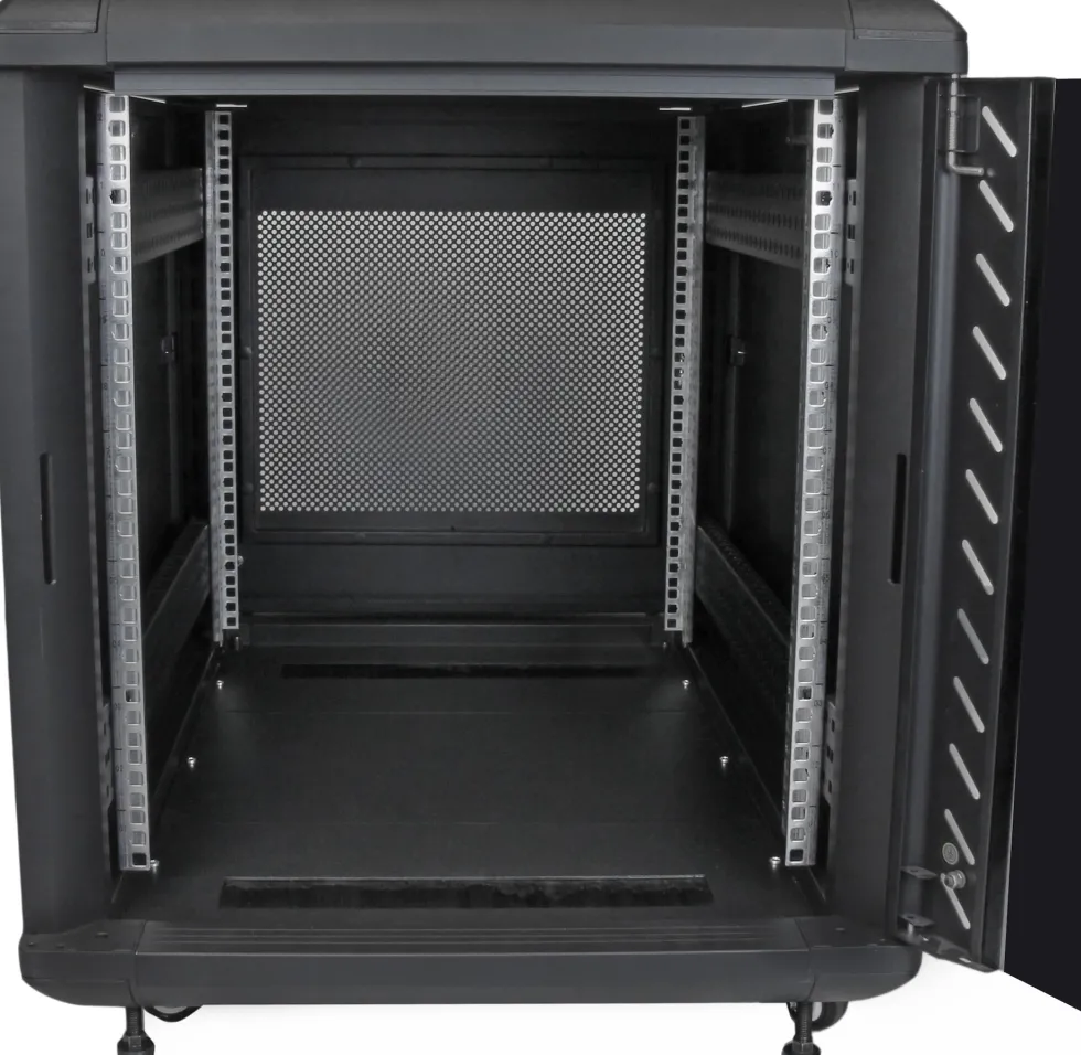 StarTech.com 12U 29" nedmonterbart serverskåp med hjul - Rack