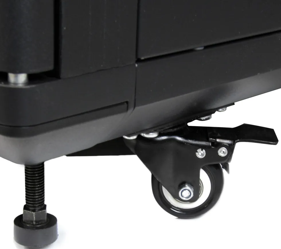 StarTech.com 12U 29" nedmonterbart serverskåp med hjul - Rack