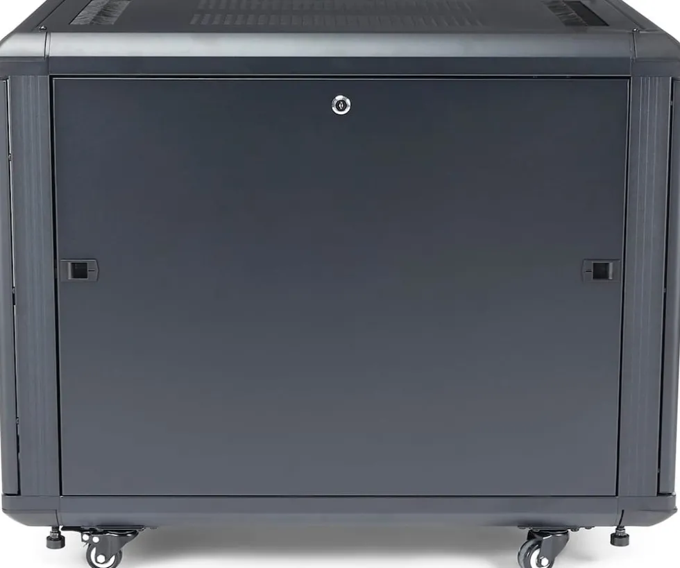 StarTech.com 12U 29" nedmonterbart serverskåp med hjul - Rack