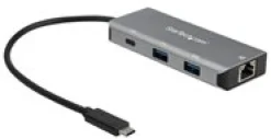 StarTech.com USB C-hubb med 3 portar och Gigabit-Ethernet-RJ45
