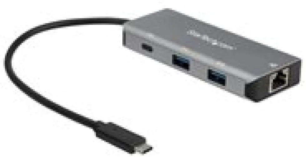 StarTech.com USB C-hubb med 3 portar och Gigabit-Ethernet-RJ45