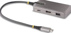 StarTech.com USB-C Multiport Adapter, 4K 60Hz HDMI, HDR, 3-Port