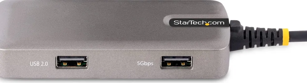 StarTech.com USB-C Multiport Adapter, 4K 60Hz HDMI, HDR, 3-Port