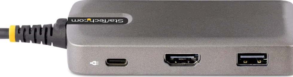 StarTech.com USB-C Multiport Adapter, 4K 60Hz HDMI, HDR, 3-Port