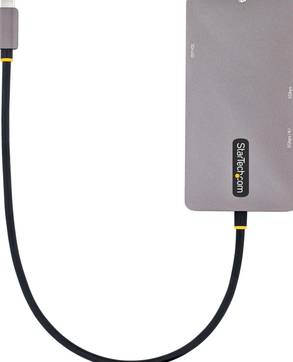 StarTech.com USB C-multiportadapter, dubbel HDMI-video, 4K