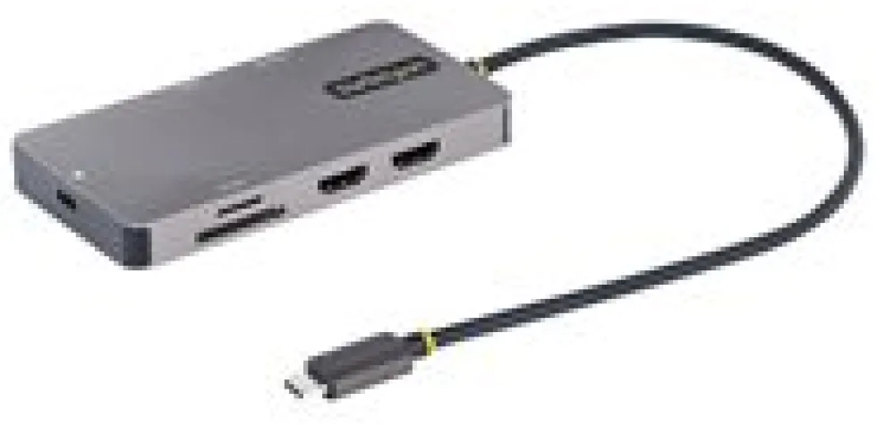 StarTech.com USB C-multiportadapter, dubbel HDMI-video, 4K