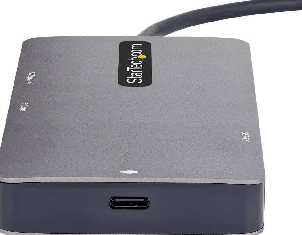 StarTech.com USB C-multiportadapter, dubbel HDMI-video, 4K