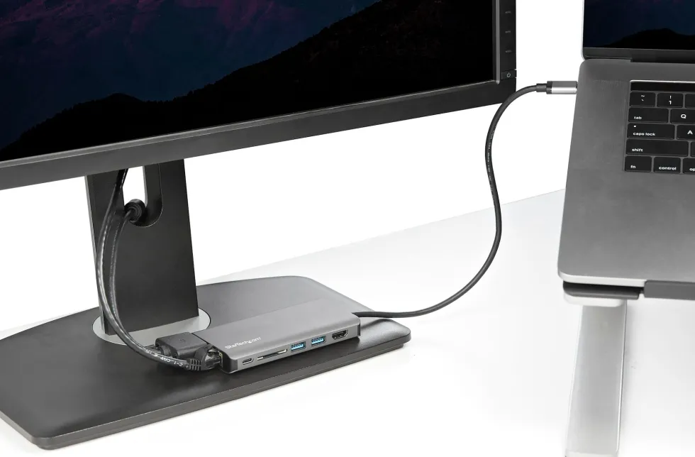 StarTech.com USB C-multiportadapter - USB-C Mini-resedocka med