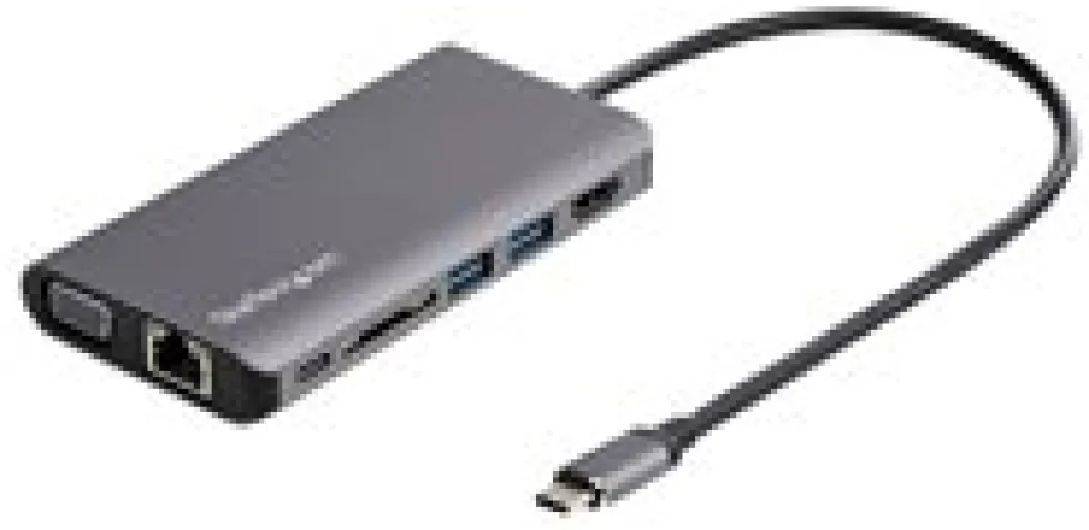 StarTech.com USB C-multiportadapter - USB-C Mini-resedocka med
