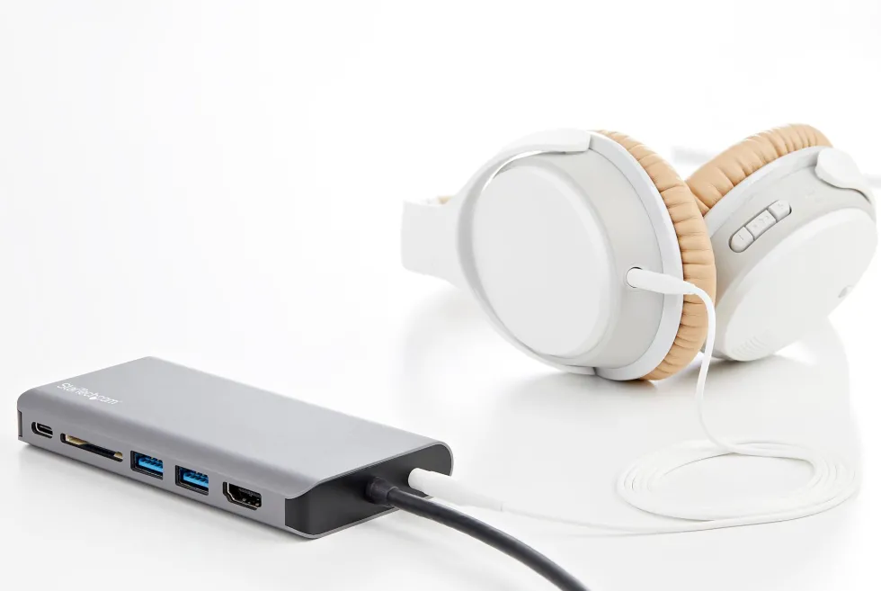 StarTech.com USB C-multiportadapter - USB-C Mini-resedocka med