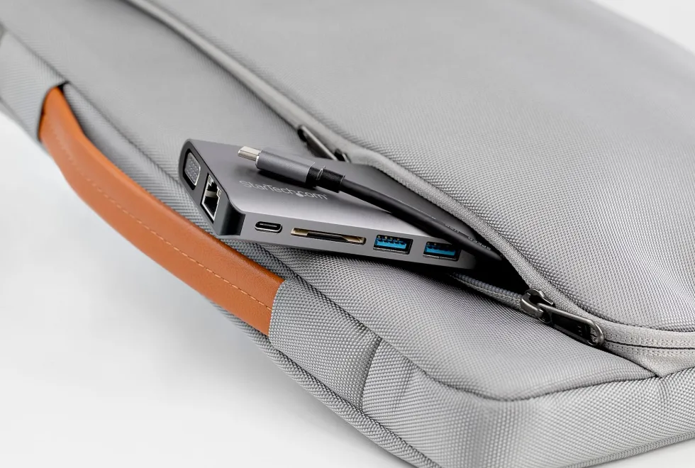 StarTech.com USB C-multiportadapter - USB-C Mini-resedocka med