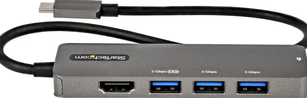 StarTech.com USB C Multiportadapter - USB-C till HDMI 2.0b 4K