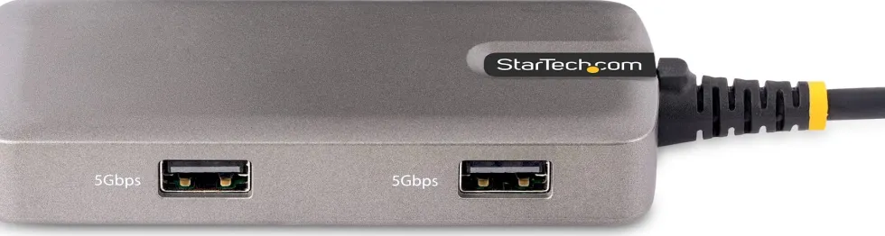 StarTech.com USB-C Multiport Adapter, 4K 60Hz HDMI w/HDR, 2-Port