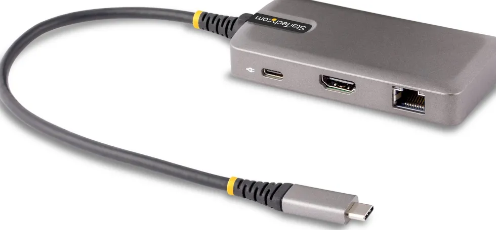 StarTech.com USB-C Multiport Adapter, 4K 60Hz HDMI w/HDR, 2-Port
