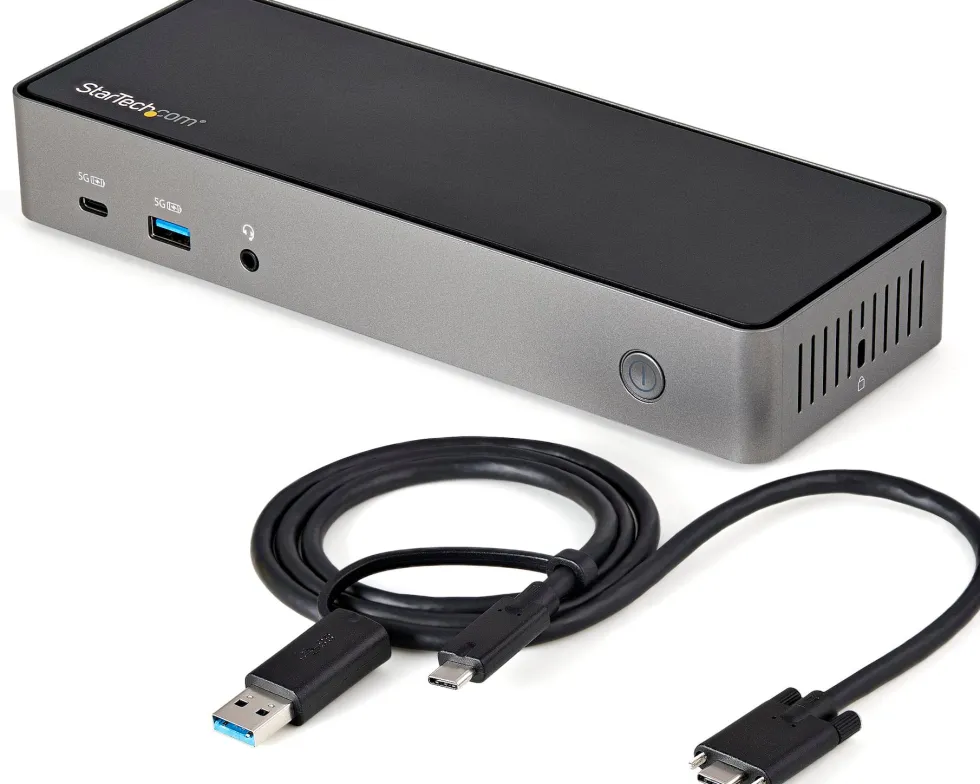 StarTech.com USB-C- och USB-A-dockningsstation - Universal