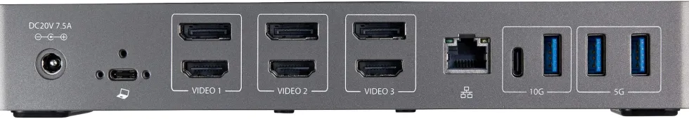 StarTech.com USB-C- och USB-A-dockningsstation - Universal