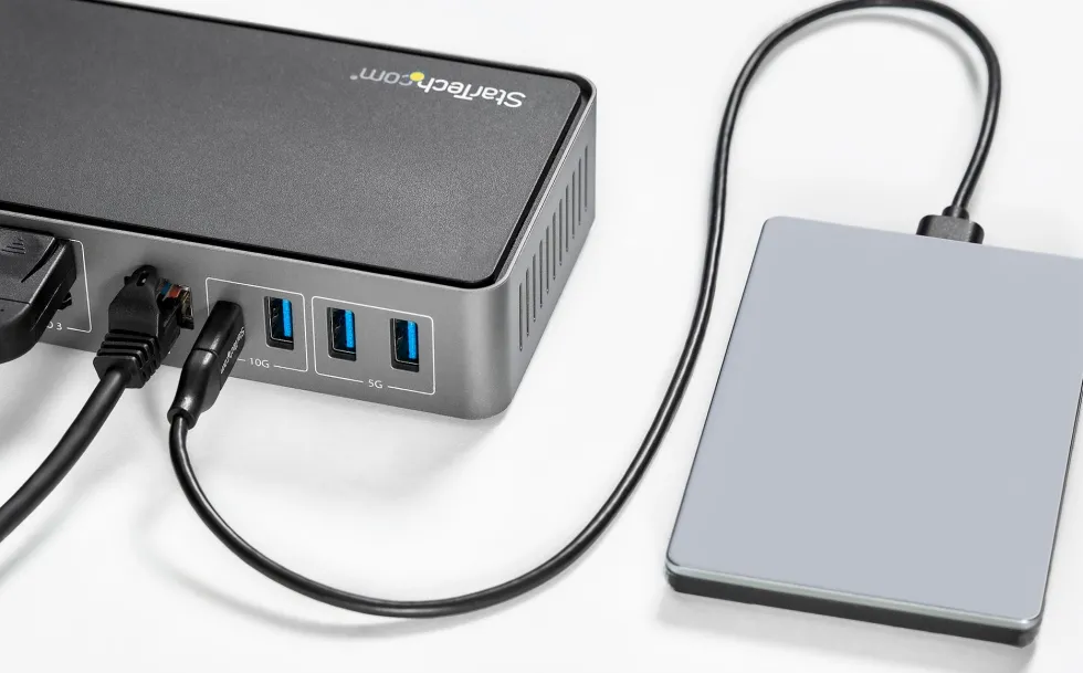 StarTech.com USB-C- och USB-A-dockningsstation - Universal