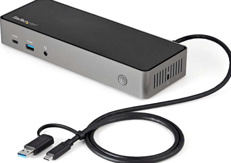 StarTech.com USB-C- och USB-A-dockningsstation - Universal