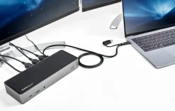 StarTech.com USB-C- och USB-A-dockningsstation - Universal