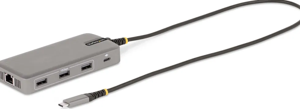 StarTech.com USB-C Triple-Monitor Multiport Adapter, Dual 4K