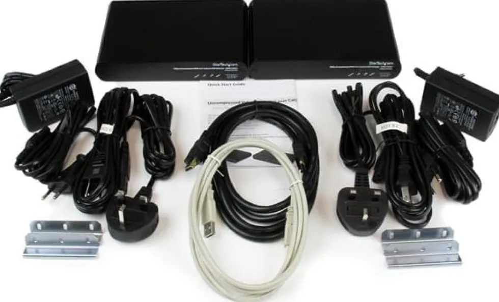 StarTech.com USB HDMI över Cat5e/Cat6 KVM-konsolförlängare med