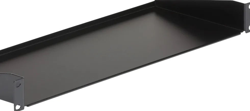 StarTech.com 1U Server Rack Cabinet Shelf, 7in Deep Fixed