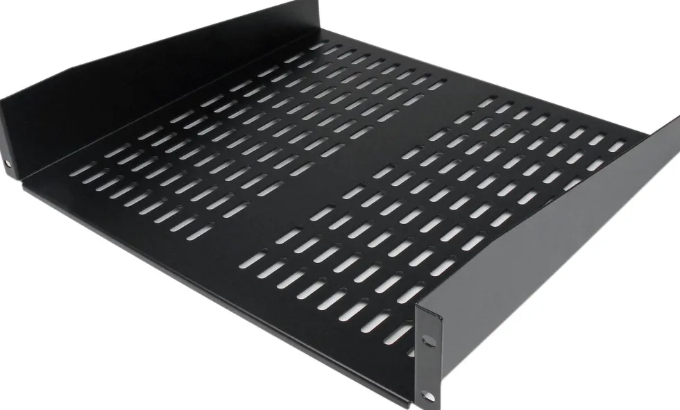 StarTech.com 2U serverrackhylla - Universell ventilerad