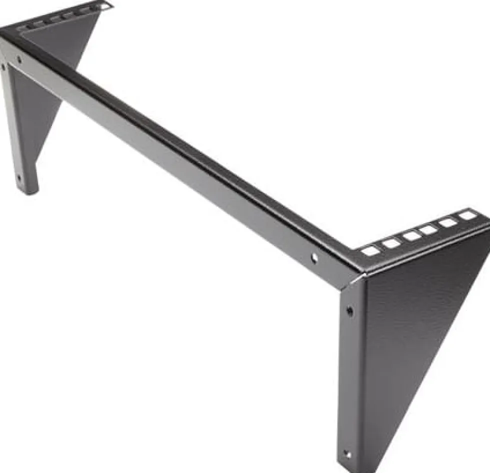 StarTech.com 2U Vertical Wall Mount Patch Panel Bracket - Steel