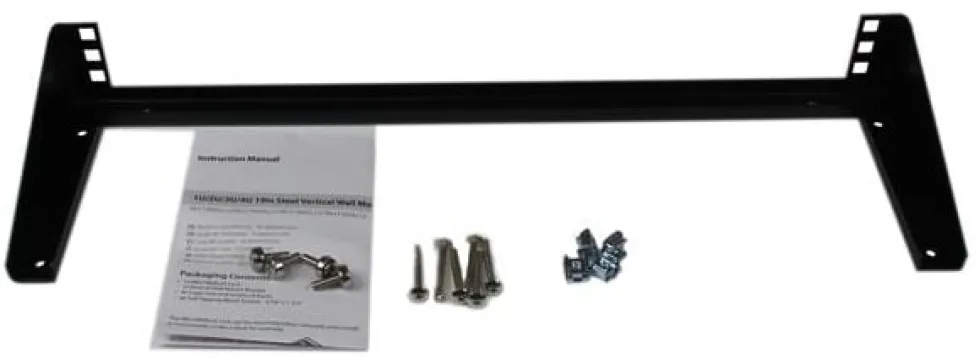 StarTech.com 1U Wall Mount Patch Panel Bracket - 19 in - Steel