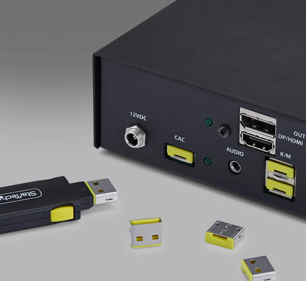 Startech - Dammskydd - USB-A, snap-in, reusable (paket om 25)