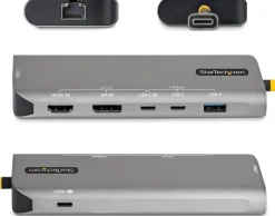 Startech - Dockningsstation - för laptop - USB4 - HDMI, DP